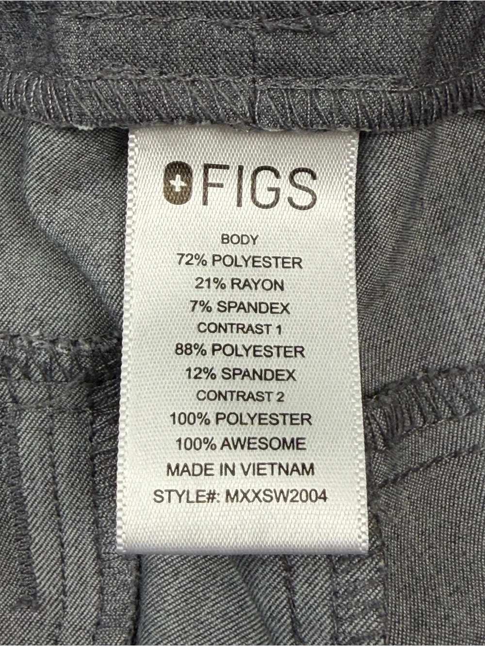 Figs Tansen Men's Graphite Jogger Scrub Pant | Size L